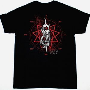 SLIPKNOT THE END SO FAR MASK NEW BLACK T SHIRT