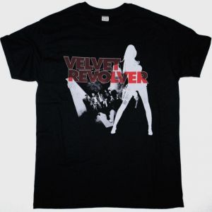 VELVET REVOLVER TOUR NEW BLACK T SHIRT