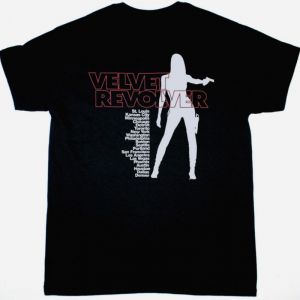 VELVET REVOLVER TOUR NEW BLACK T SHIRT