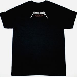 METALLICA MONTREAL AUG 13TH 72 SEASONS TOUR 2023 NEW BLACK T-SHIRT