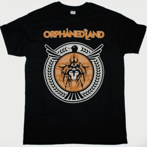 ORPHANED LAND LOGO NEW BLACK T-SHIRT
