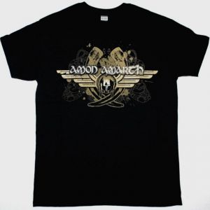 AMON AMARTH GRAPHIC LOGO NEW BLACK T-SHIRT