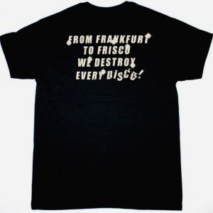 TANKARD DISCO DESTROYER NEW BLACK T-SHIRT