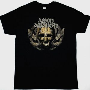 AMON AMARTH DEATH AND GLORY NEW BLACK T-SHIRT