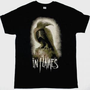 IN FLAMES CLUB TOUR 2012 NEW BLACK T-SHIRT
