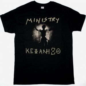 MINISTRY ΚΕΦΑΛΗΞΘ TOUR NEW BLACK T-SHIRT