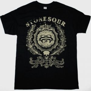 STONE SOUR COME WHATEVER MAY TOUR 2007 NEW BLACK T-SHIRT