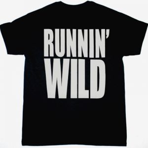 AIRBOURNE RUNNIN WILD NEW BLACK T-SHIRT