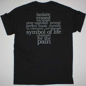 PARADISE LOST SYMBOL OF LIFE NEW BLACK T SHIRT
