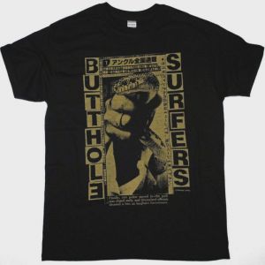 BUTTHOLE SURFERS 1993 SHIRT NEW BLACK T SHIRT