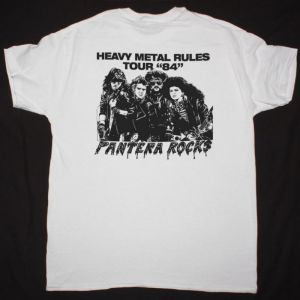 PANTERA PROJECTS IN THE JUNGLE NEW WHITE T-SHIRT