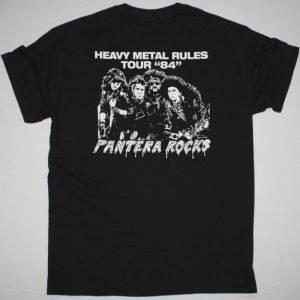 PANTERA PROJECTS IN THE JUNGLE NEW BLACK T-SHIRT