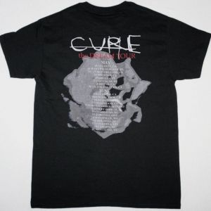 THE CURE DREAM TOUR NEW BLACK T-SHIRT