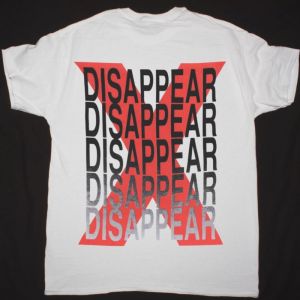 INXS DISAPPEAR NEW WHITE T-SHIRT