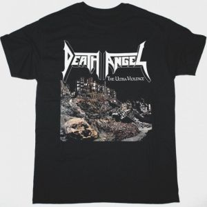 DEATH ANGEL THE ULTRA VIOLENCE NEW BLACK T-SHIRT