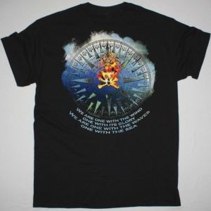 RUNNING WILD RIDING ON THE TIDE NEW BLACK T SHIRT