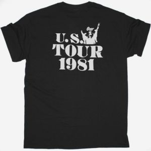 OZZY OSBOURNE BLIZZARD OF OZZ 1981 TOUR NEW BLACK T-SHIRT
