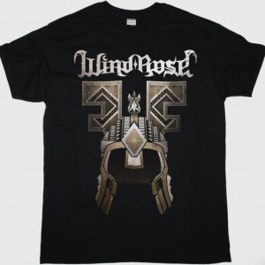 WIND ROSE GATES OF EKRUND NEW BLACK T SHIRT