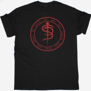 SKINNY PUPPY FINAL TOUR NEW BLACK T-SHIRT