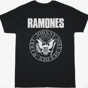 RAMONES BRAIN DRAIN NEW BLACK T-SHIRT