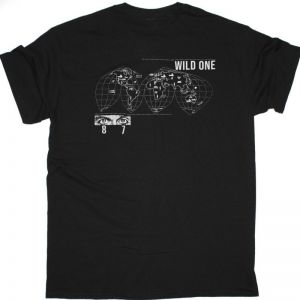 IGGY POP WILD ONE TOUR NEW BLACK T-SHIRT