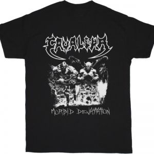 CAVALERA MORBID DEVASTATION 2023 TOUR DATE NEW BLACK T SHIRT