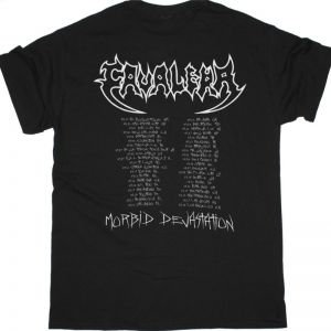 CAVALERA MORBID DEVASTATION 2023 TOUR DATE NEW BLACK T SHIRT