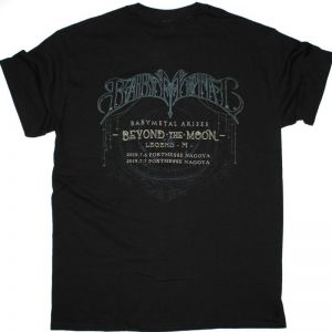 BABYMETAL BEYOND THE MOON LEGEND M NEW BLACK T-SHIRT