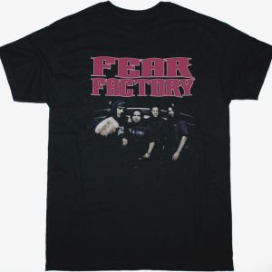 FEAR FACTORY SHIRT NEW BLACK T-SHIRT