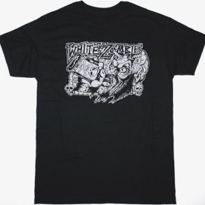 WHITE ZOMBIE DIE FUCKER DIE SHIRT NEW BLACK T SHIRT