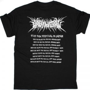 BABYMETAL THE CHOSEN FIVE NEW BLACK T-SHIRT