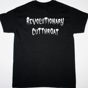 MASTER REVOLUTIONARY CUTTHROAT NEW BLACK T SHIRT