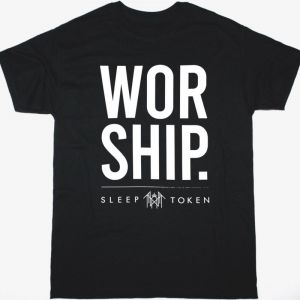 SLEEP TOKEN WORSHIP NEW BLACK T-SHIRT
