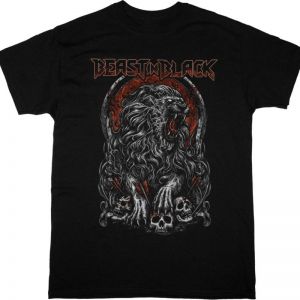 BEAST IN BLACK BLOOD OF A LION NEW BLACK T-SHIRT