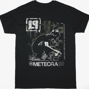 LINKIN PARK DRIP COLLAGE NEW BLACK T-SHIRT