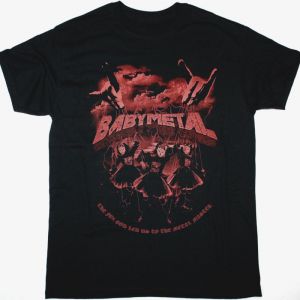 BABYMETAL METAL DAWN NEW BLACK T-SHIRT