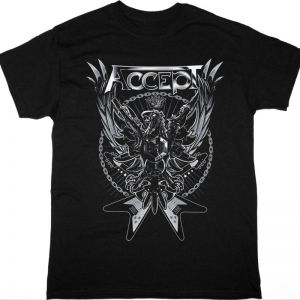 ACCEPT EAGLE BALLS TO THE WALL NEW BLACK T-SHIRT