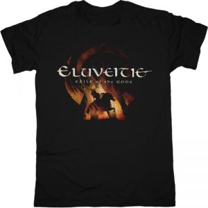 ELUVEITIE EXILE RIDER NEW BLACK T SHIRT