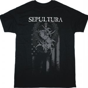 SEPULTURA QUADRA TOUR 2022 NEW BLACK T SHIRT