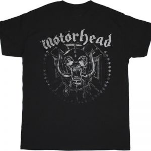 MOTORHEAD EVERYTHING LOUDER THAN EVERYTHING ELSE  NEW BLACK T-SHIRT