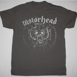 MOTORHEAD EVERYTHING LOUDER THAN EVERYTHING ELSE  NEW GREY T-SHIRT