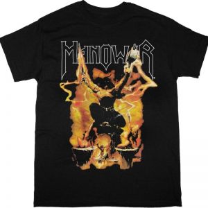 MANOWAR TRIUMPH OF STEEL  NEW BLACK T-SHIRT
