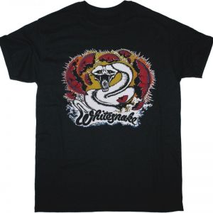 WHITESNAKE COME AND GET IT TOUR 1981 NEW BLACK T-SHIRT