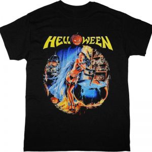 HELLOWEEN BETTER THAN RAW TOUR NEW BLACK T-SHIRT