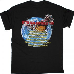 HELLOWEEN BETTER THAN RAW TOUR NEW BLACK T-SHIRT