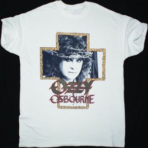 OZZY OSBOURNE NO REST FOR THE WICKED TOUR NEW WHITE T-SHIRT