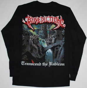BENEDICTION TRANSCEND THE RUBICON'93 S-XXL LONG SLEEVE T-SHIRT