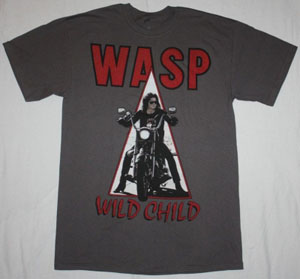 W.A.S.P. WILD CHILD'85 NEW GREY T-SHIRT