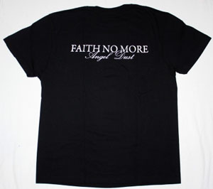 FAITH NO MORE ANGEL DUST'92 NEW BLACK T-SHIRT
