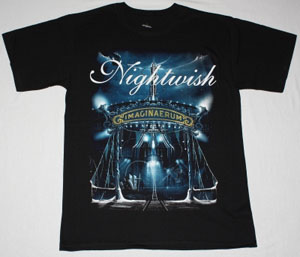 NIGHTWISH IMAGINAERUM 2011 NEW BLACK T-SHIRT